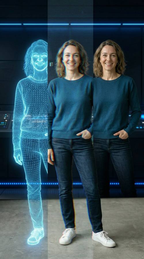 UGC Avatar — wireframe to real