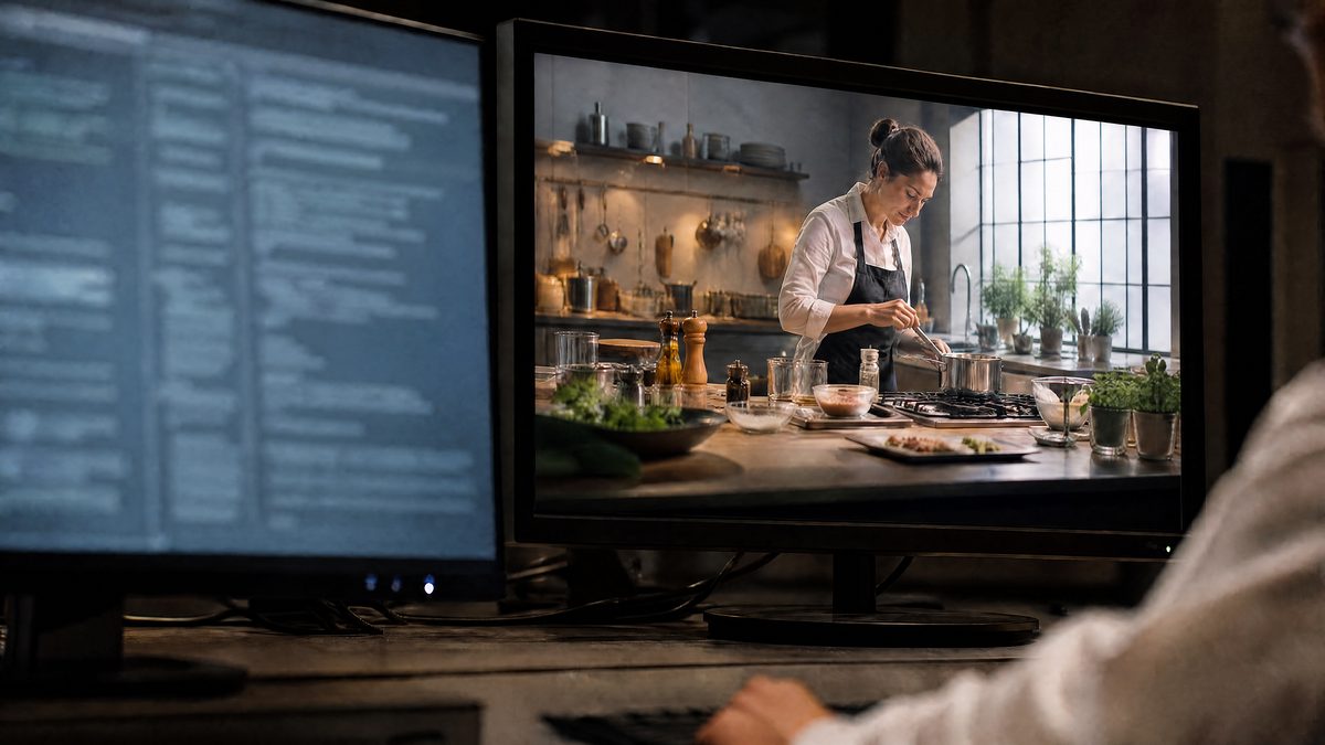Production IA en entreprise — Insérés dans vos flux créatifs.